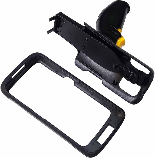 TC22 Trigger Handle Protective Case for Zebra TC22 TC27 Handheld Barcode Scanners,Trigger Cover and Rugged Boot Kit Supports Mobile Computers,Replacement Part,P/N:TRG-TC2L-SNP1-01 - 2