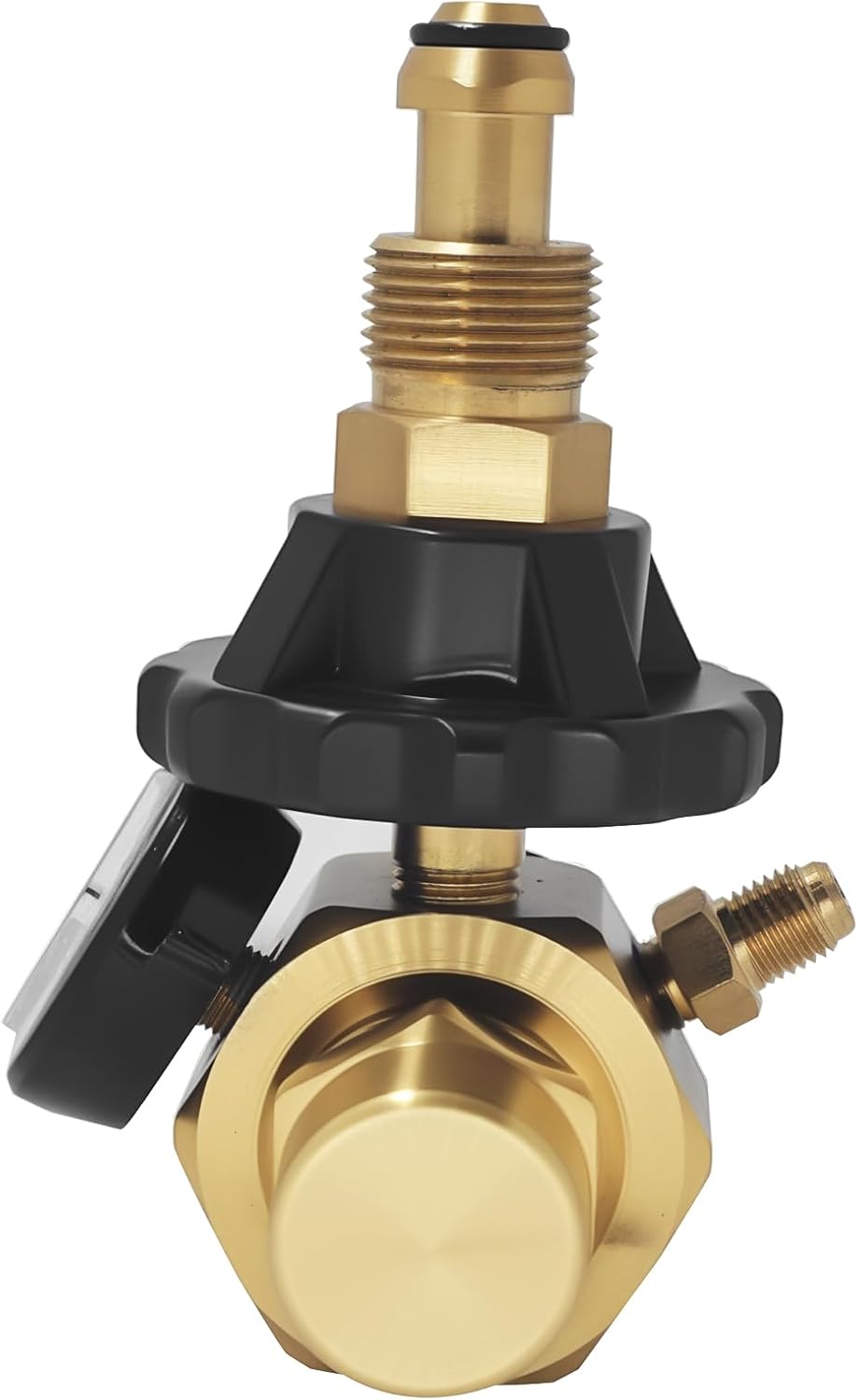 VN-500 Nitrogen Purge Control Valve Regulator with 500psi, Brass Nitrogen Purging Regulator for Leak Testing and Welding Protection
