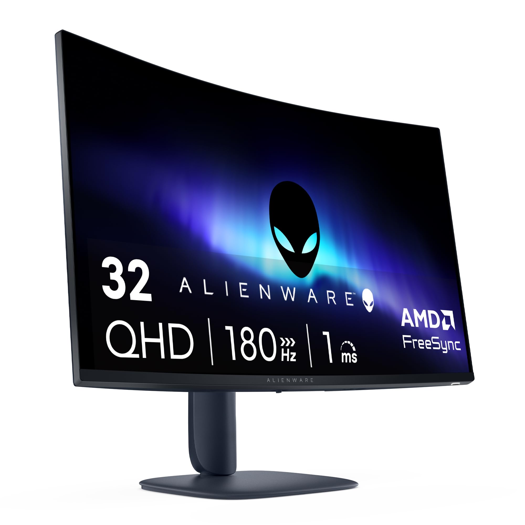 Descubre el Alienware 32" Gaming Monitor: QHD, Curvo y 180Hz