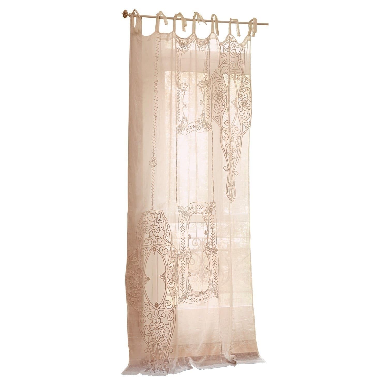Loberon Gardine Plénise, Offwhite