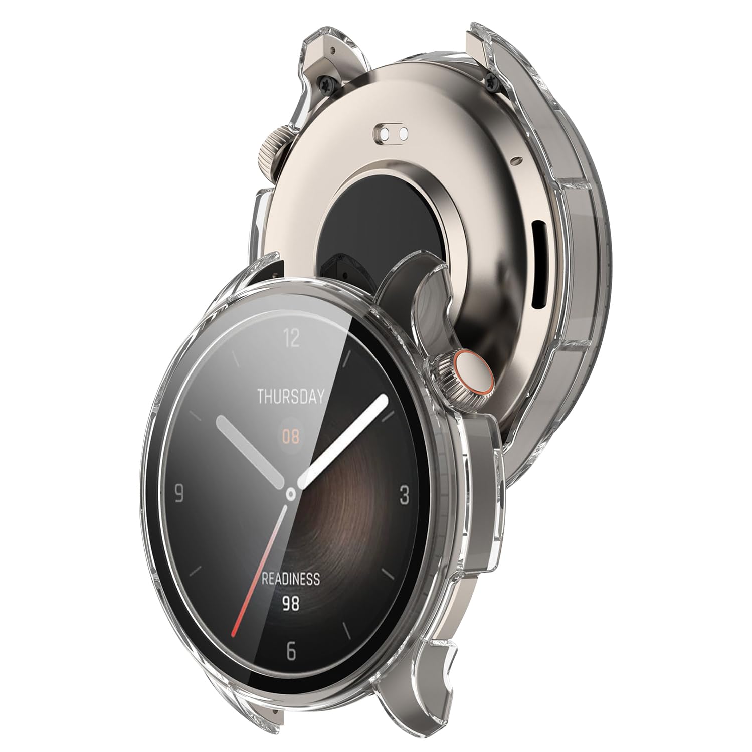 Amazon.co.jp: AiMaoo Amazfit Balance 対応 ケース 強化ガラス 