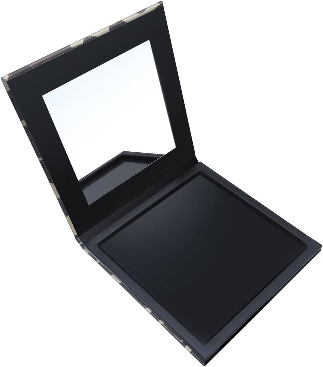 Allwon Magnetic Palette Camouflage Pattern Empty Eyeshadow Makeup Palette with Mirror for Eyeshadow Lipstick Blush Powder