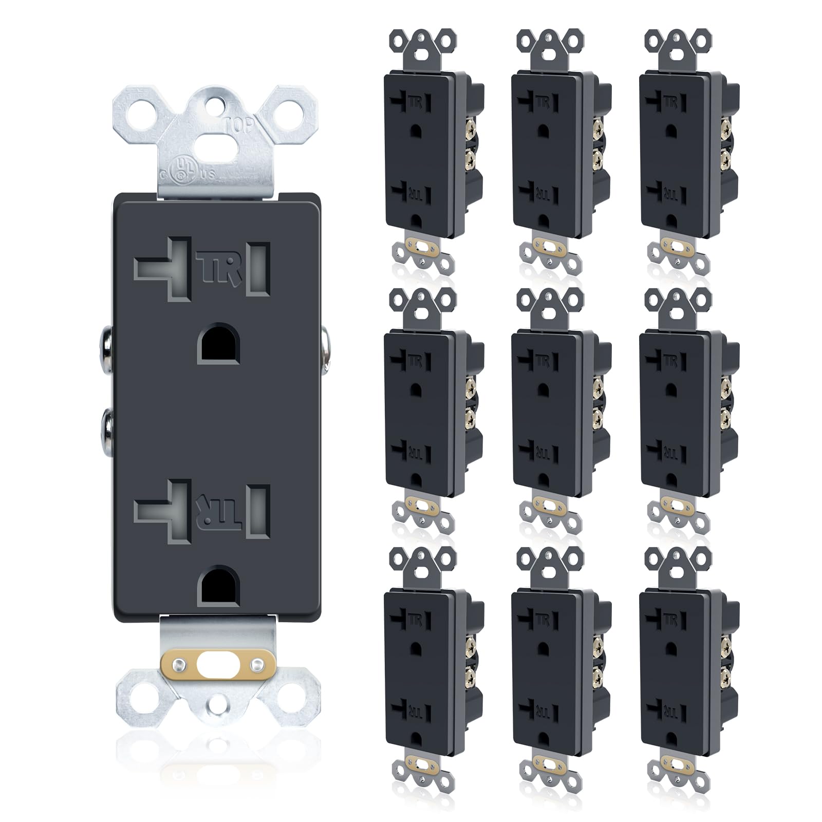 Wire Two Receptacles Decora Decora Plus Isolated Ground Duplex