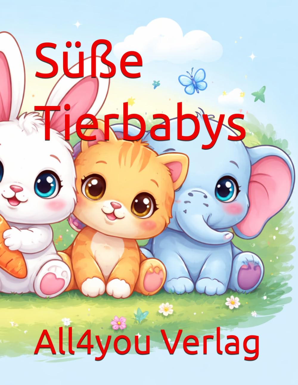 Süße Tierbabys: Mein erstes Ausmalbuch