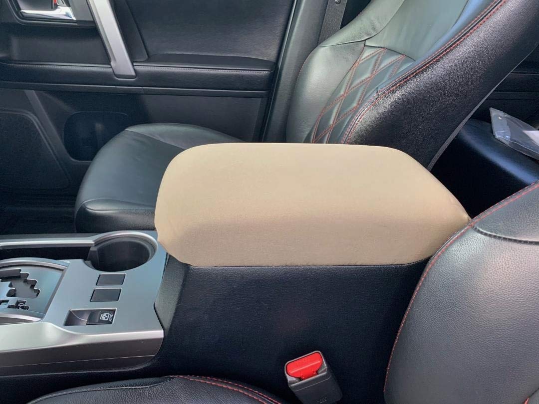 Amazon.com: Auto Console Covers- Fits The Toyota 4Runner 2015-2022 Center  Console Armrest Cover Waterproof Neoprene Fabric- Tan : Automotive