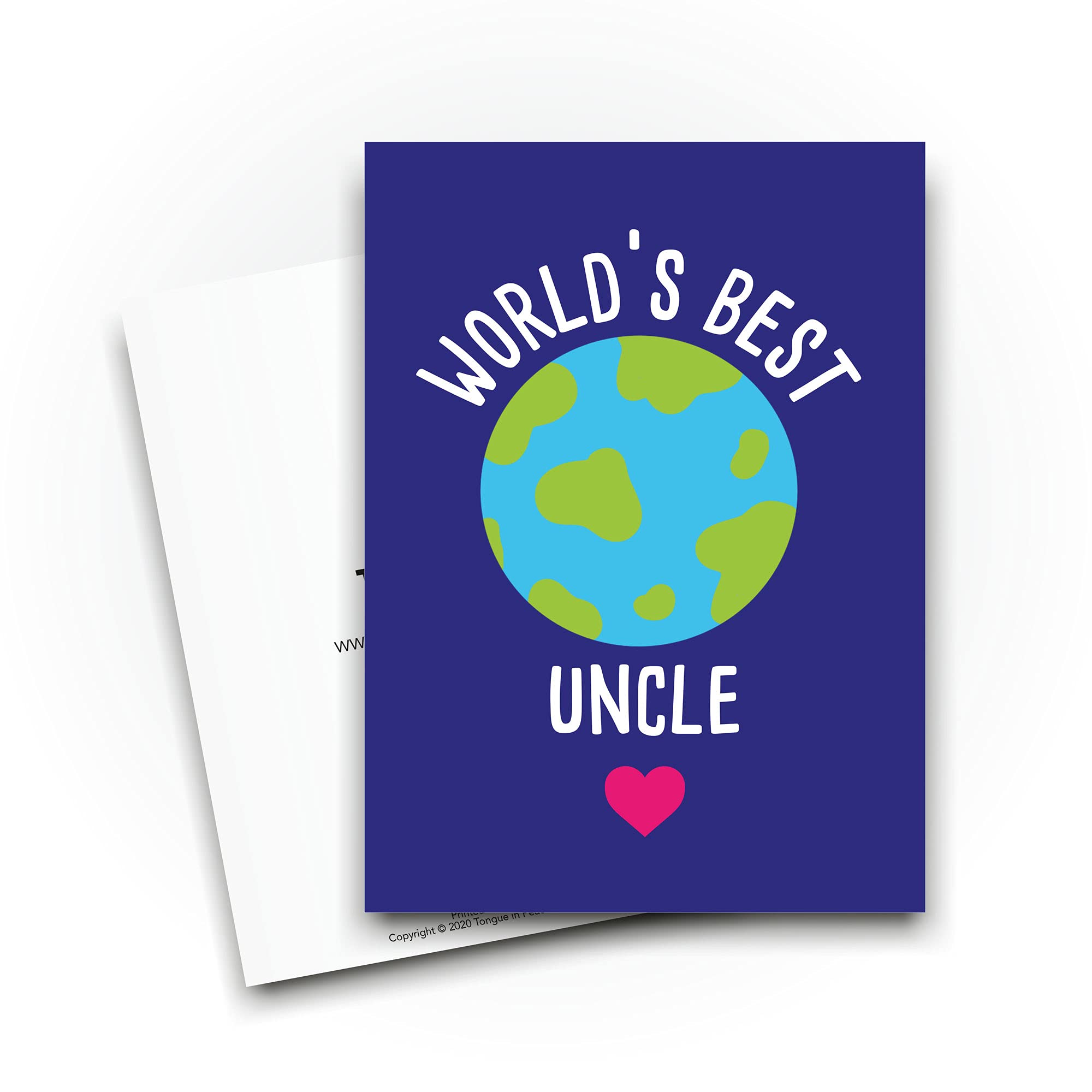 Amazon.com : Cute Uncle Cards Birthday Card World's Uncle Auntie for Him  Birthday From Niece Nephew Novelty Gift Brother Best Friend CBH561 : Office  Products