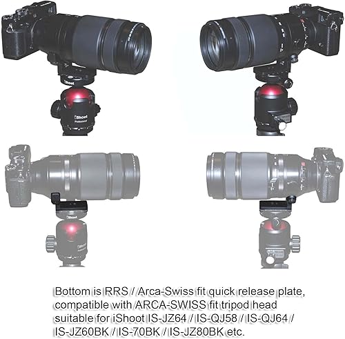 Miniatura 8 de Soporte de repuesto para el soporte de la lente del soporte del trípode del pie compatible con Fujifilm Fuji XF 3.937-15.748 in f4.5-5.6 R LM OIS