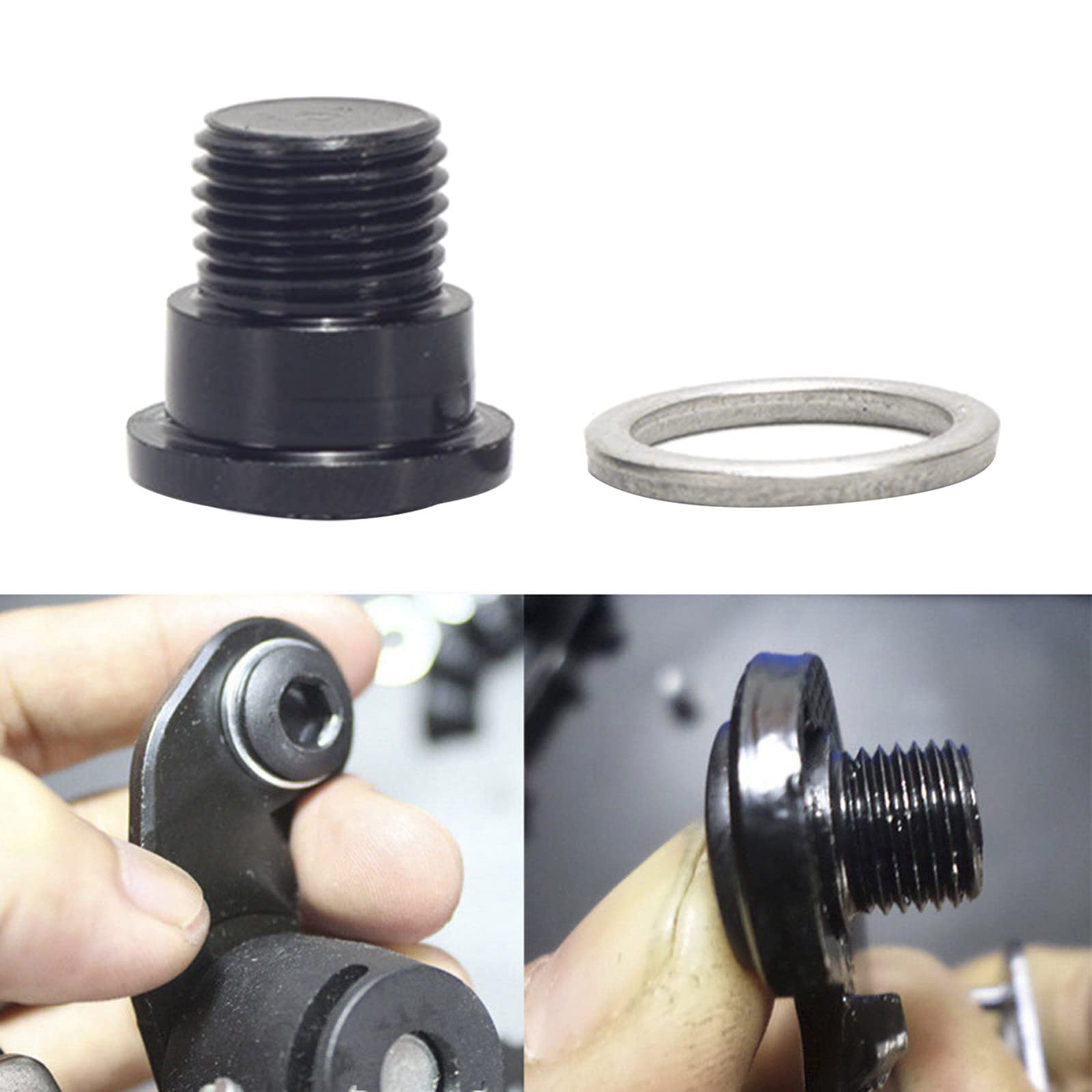 Viti di ricambio per puleggia del deragliatore posteriore, in acciaio inox, misura M5