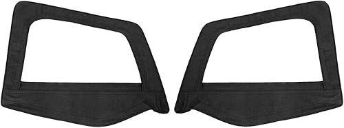 Smittybilt 89615 - Piel de repuesto para puerta superior, color negro