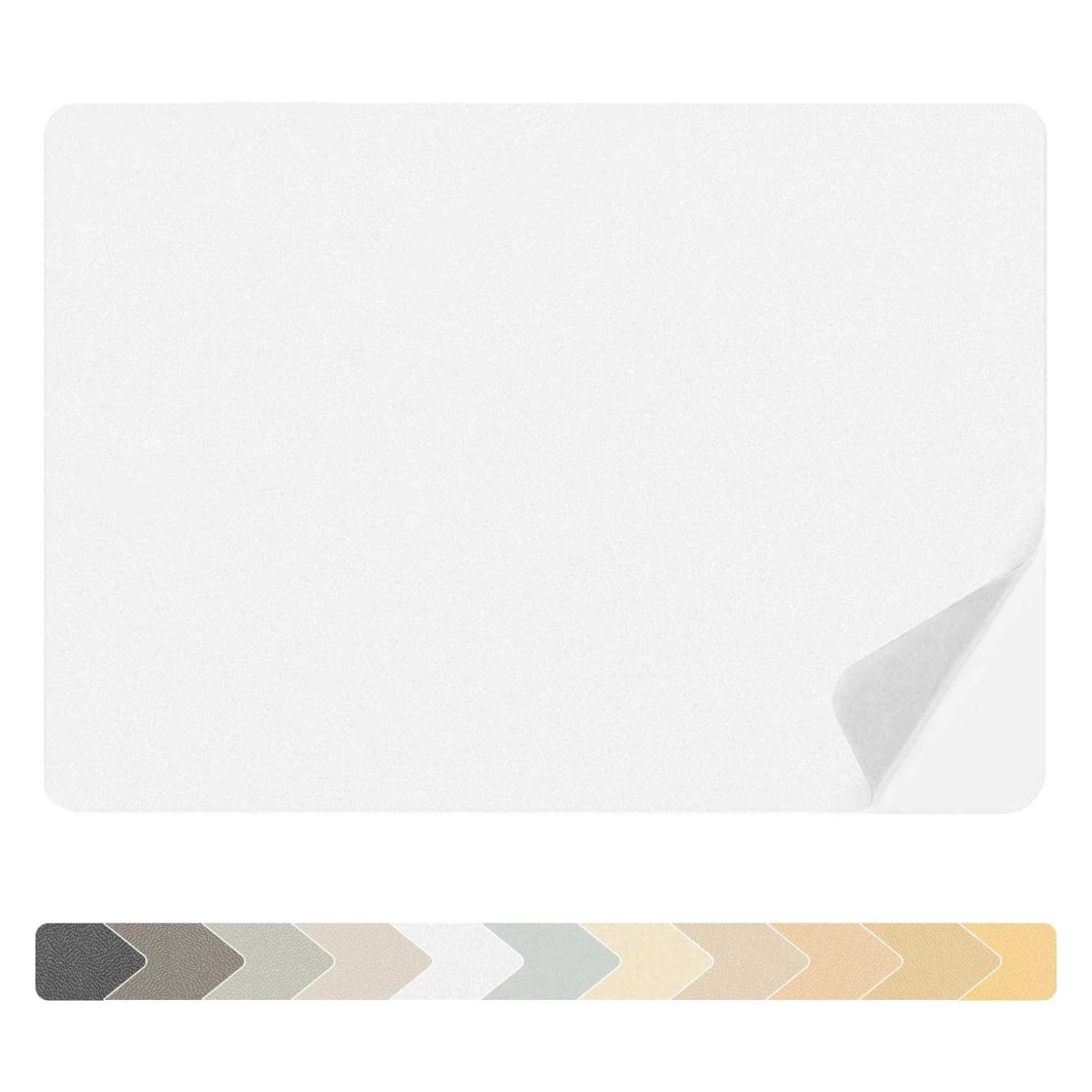 Numola Leather Repair Tape 4×60 inch Self-Adhesive Vinyl Repair Kit, Couch Scratch/Holes Repair Patch for Car Seat, Sofas, DIY Furniture Upholstery, Chair, Jackets(Ivory White)