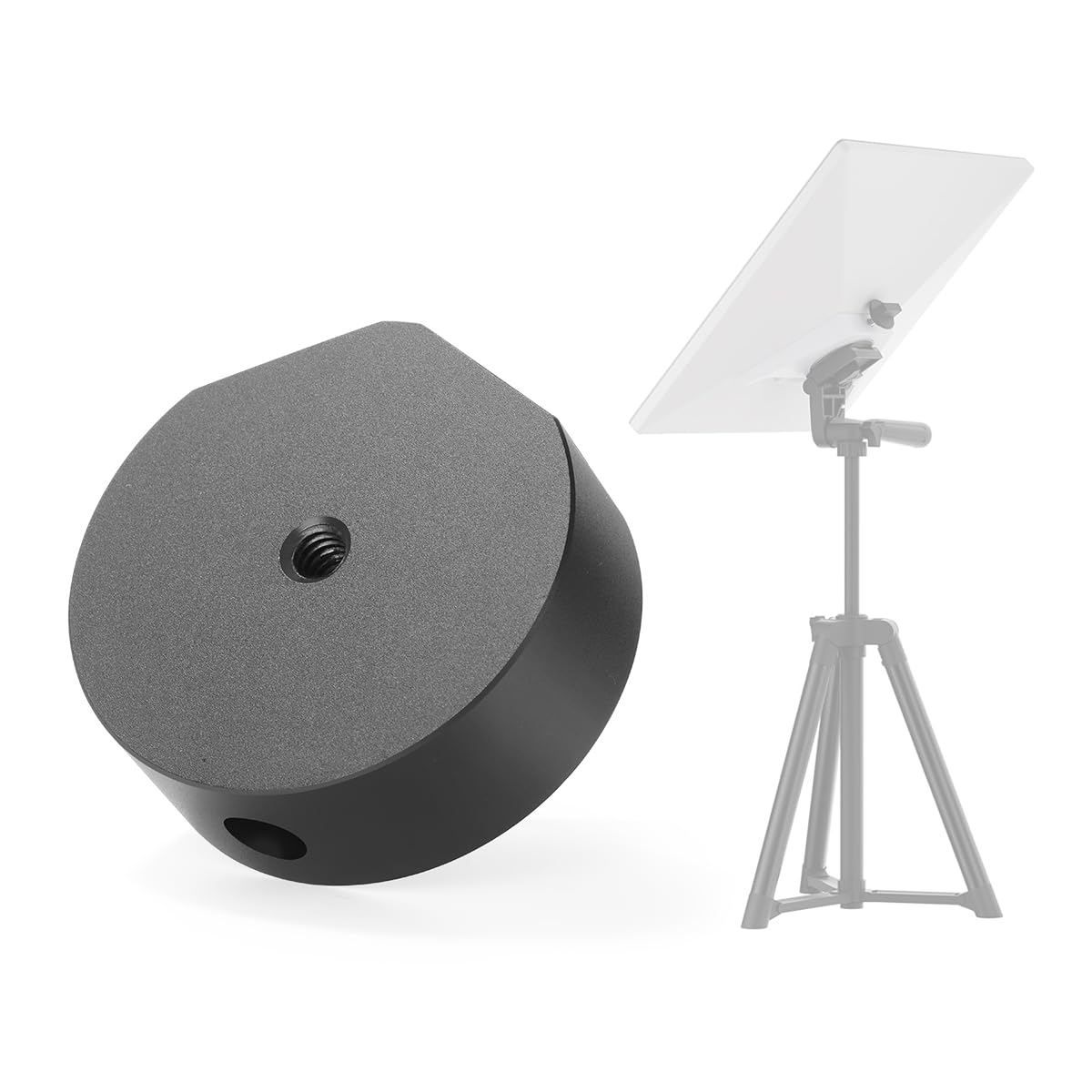 Lenink Mini Tripod Adapter for Starlink Satellite Antenna, Aluminum Alloy Tripod Mount Adapter 1/4"~20 Threaded for Most Common Tripod Sizes