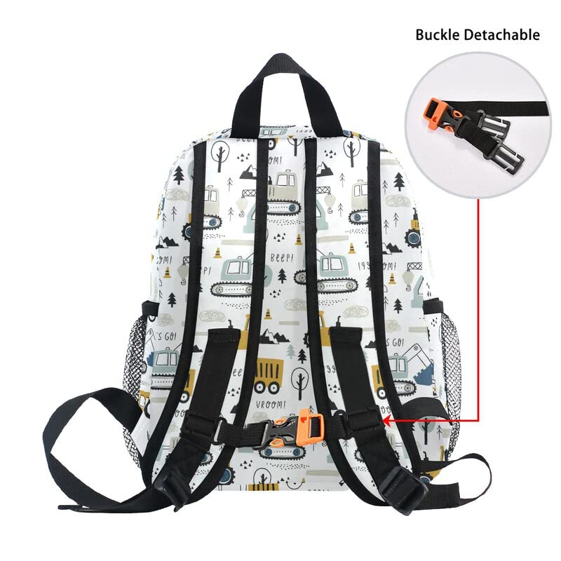 Cute Toddler Backpack For Boys & Girls 3-6 Years – Mini Daypack With Safety Leash, Perfect For Preschool & Kindergarten - View #4