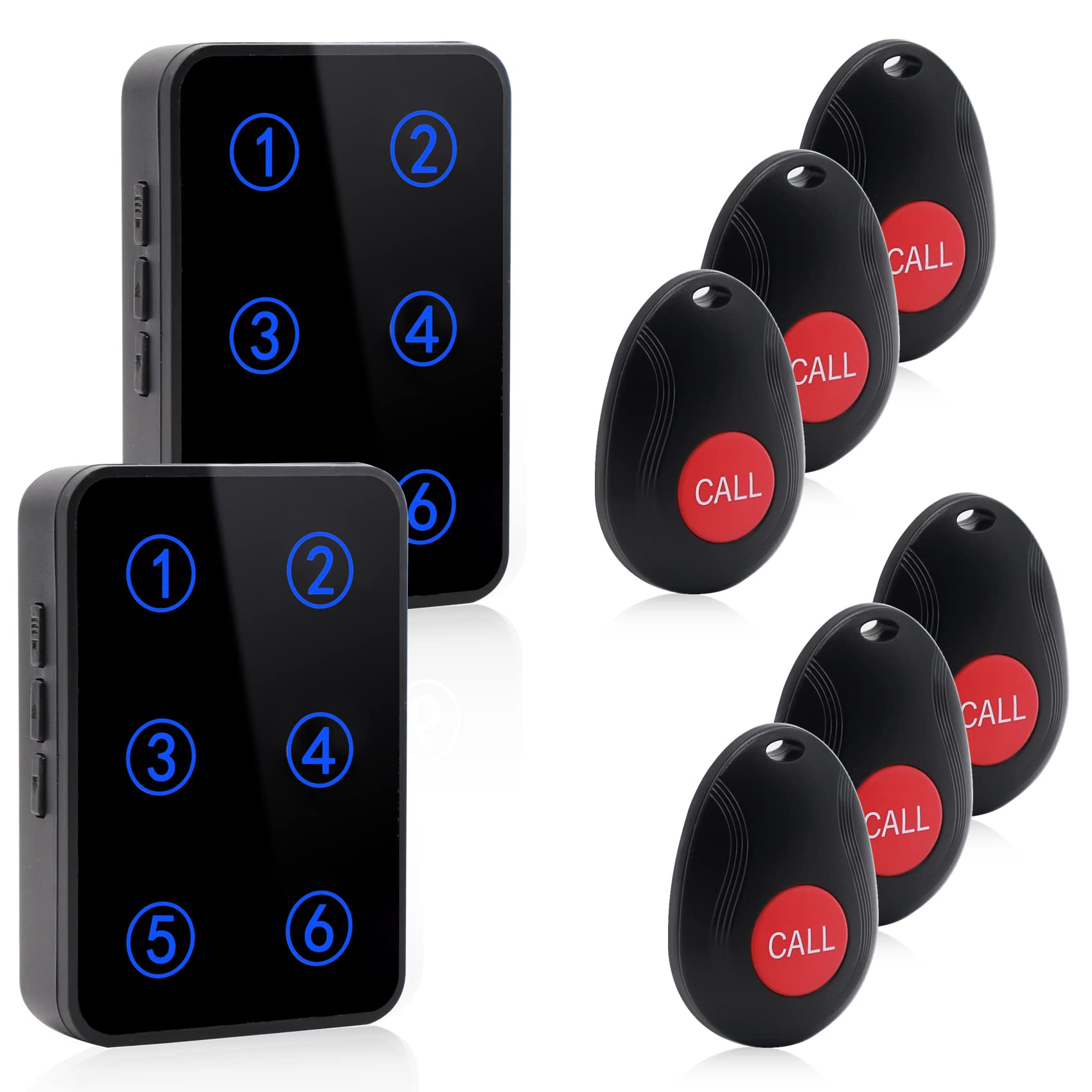 Snapklik.com : Wireless Caregiver Pager Nurse Call Button For Elderly ...