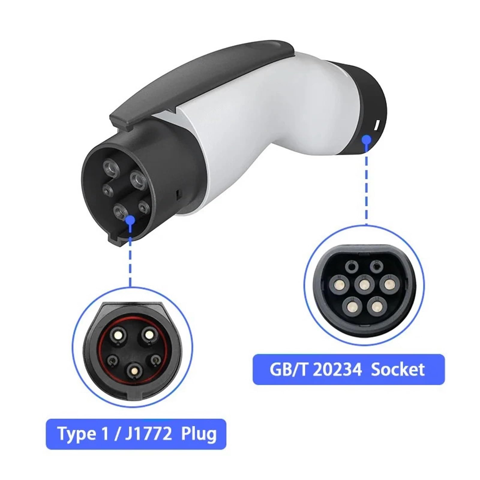 byd アダプター WUFEN BYD Auto Exclusive Edition Adapter Type1 to GBT