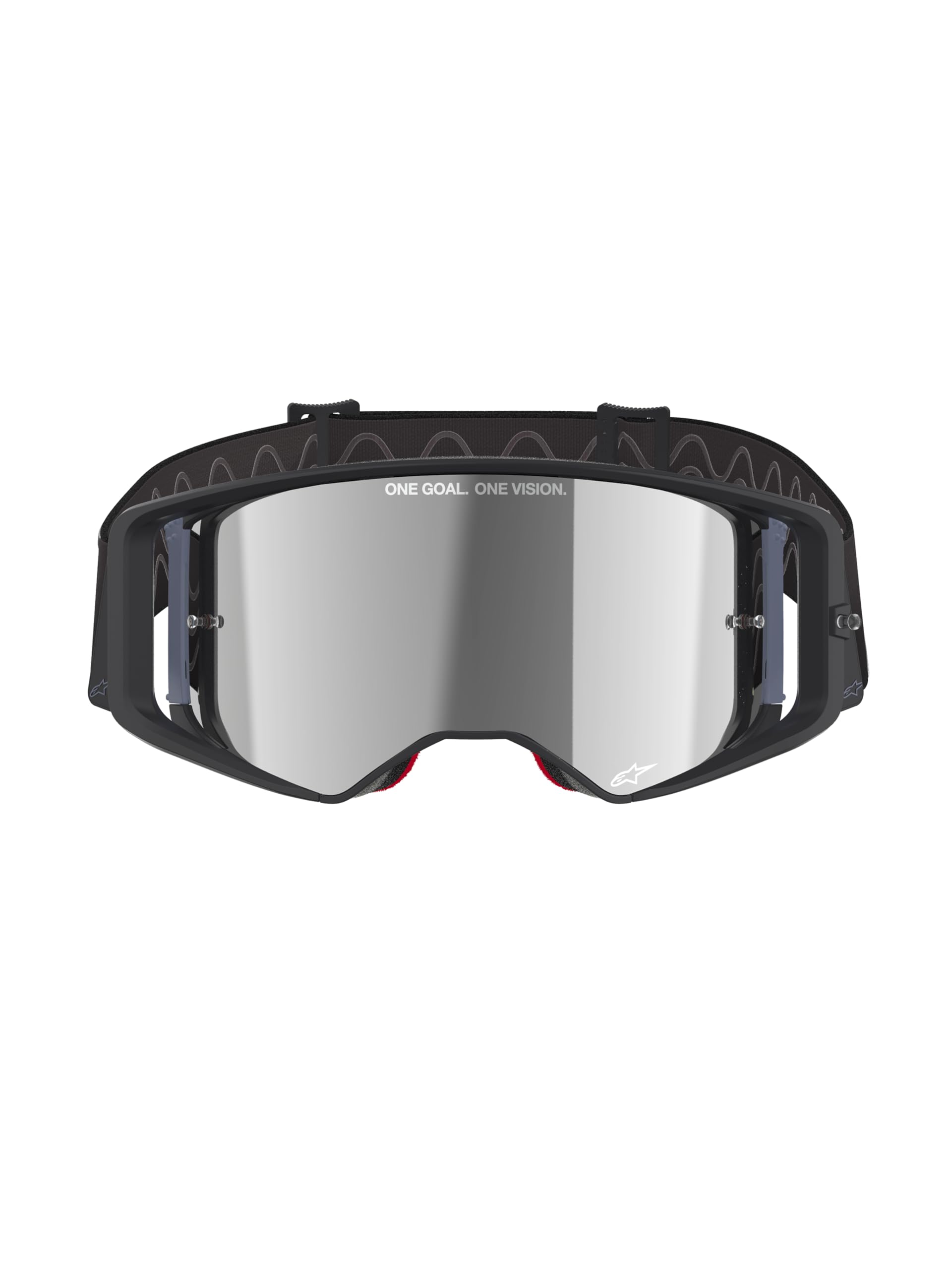 Alpinestars Supertech Corp Absolute Vision Stripe Mirror Occhiali da motocross