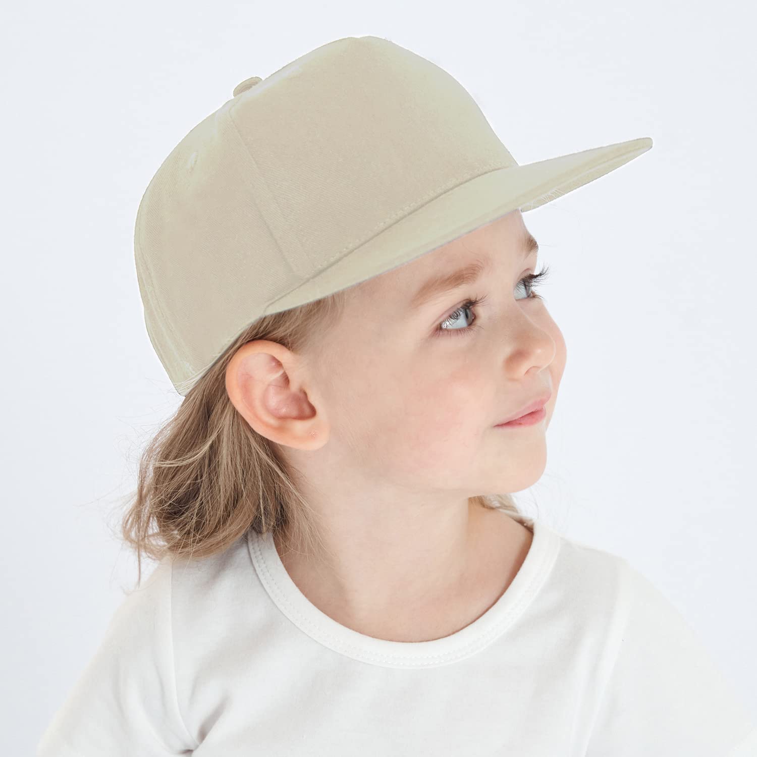 Berretto da baseball per bambini, cappello estivo da sole per bambini da 6 mesi a 8 anni, visiera regolabile con visiera snapback da camionista