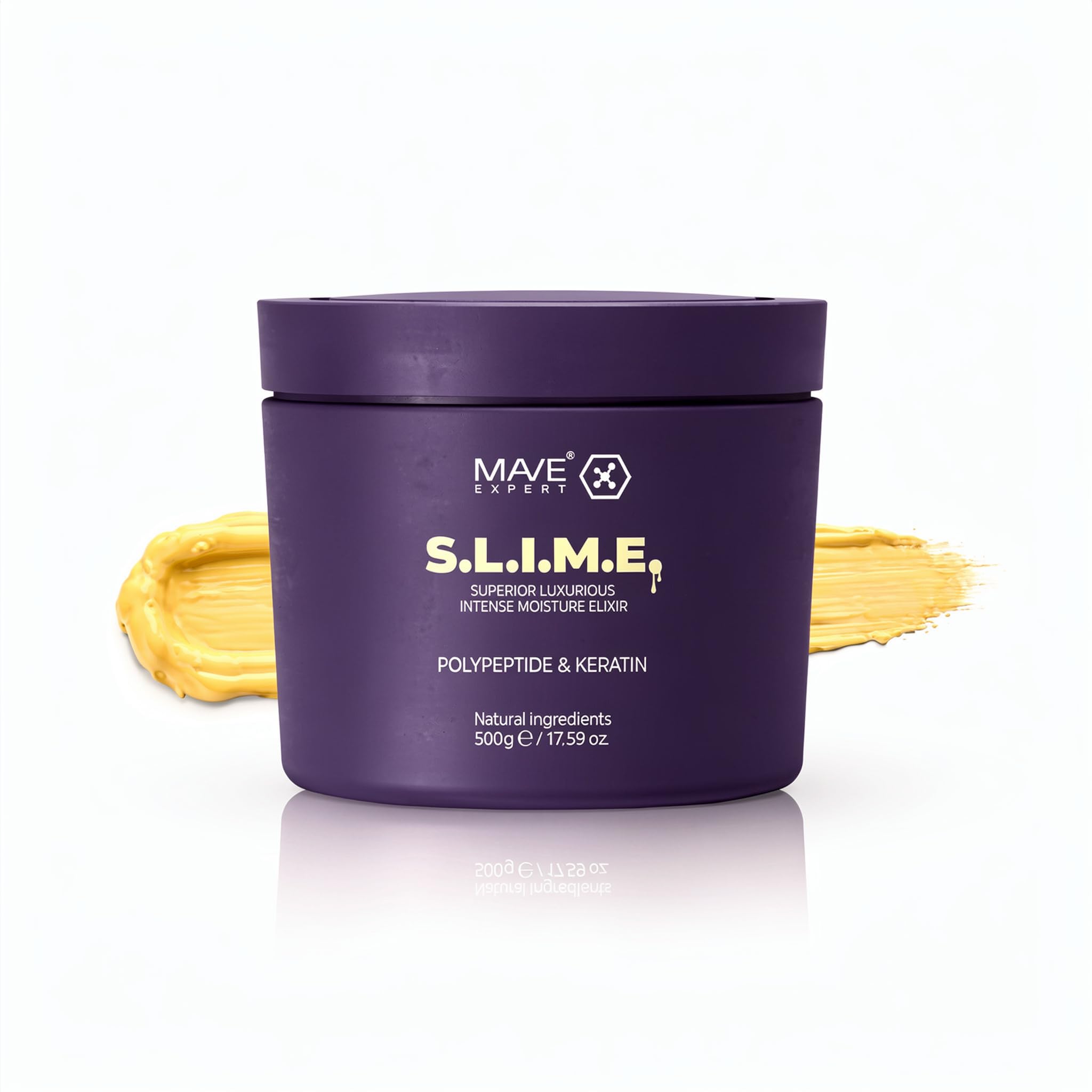 MAVE Haarmaske für trockenes & geschädigtes Haar – Repair Haarkur mit Feuchtigkeit, Glanz und Anti Frizz, professionelle Haarpflege für blondiertes und coloriertes Haar | Repair Haarkur