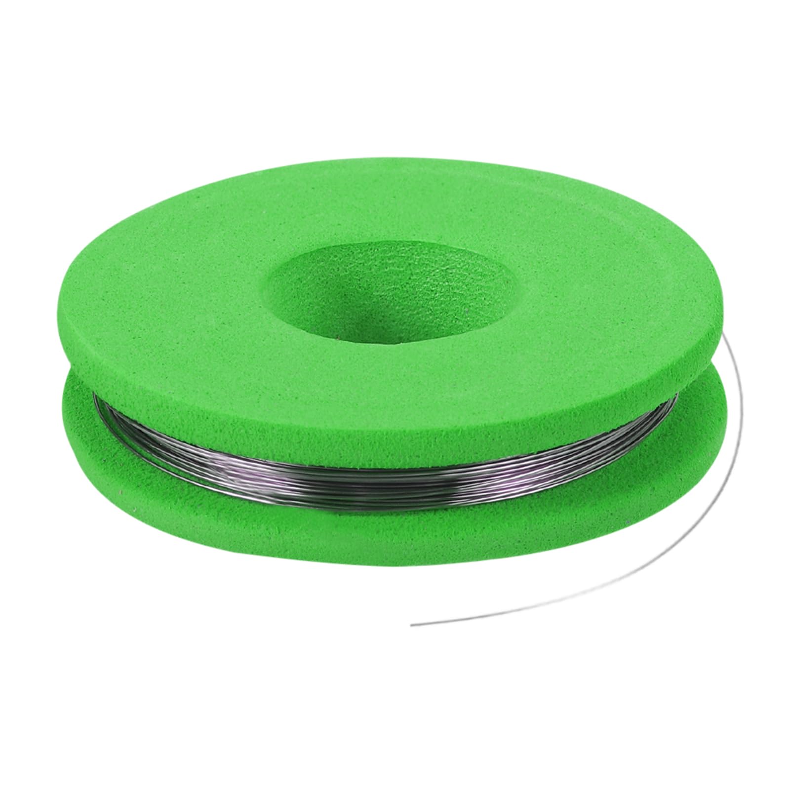 sourcing map 2pcs 30 AWG Nichrome Wire, 33ft Cr20Ni80 Heating Resistance Wire for Heating Element Electronic Component Repairing, Green