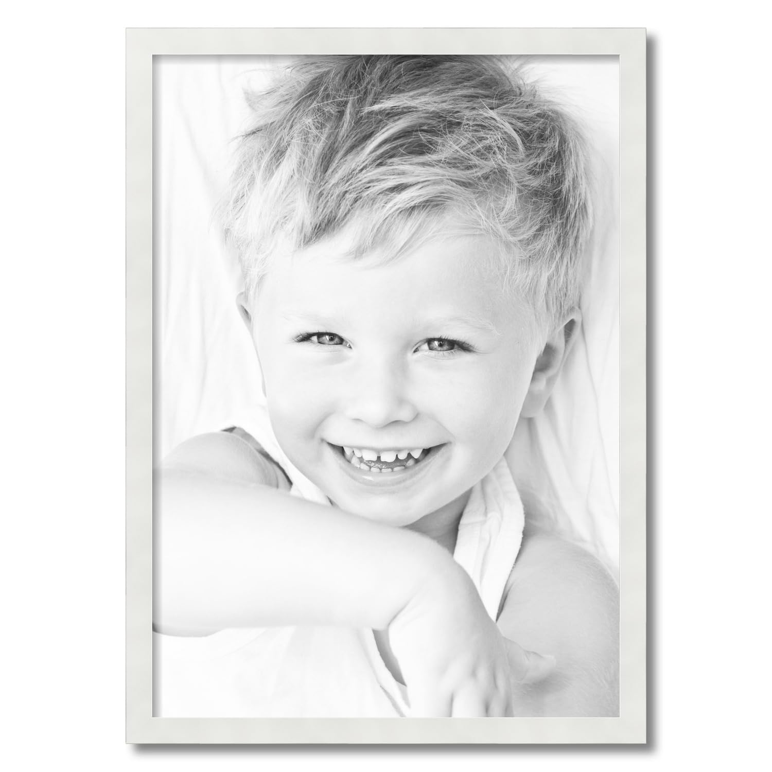 OneFRAME白(24mm×15個、30mm×1個) Amazon.com - ArtToFrames 22x31 inch Satin White Frame Picture