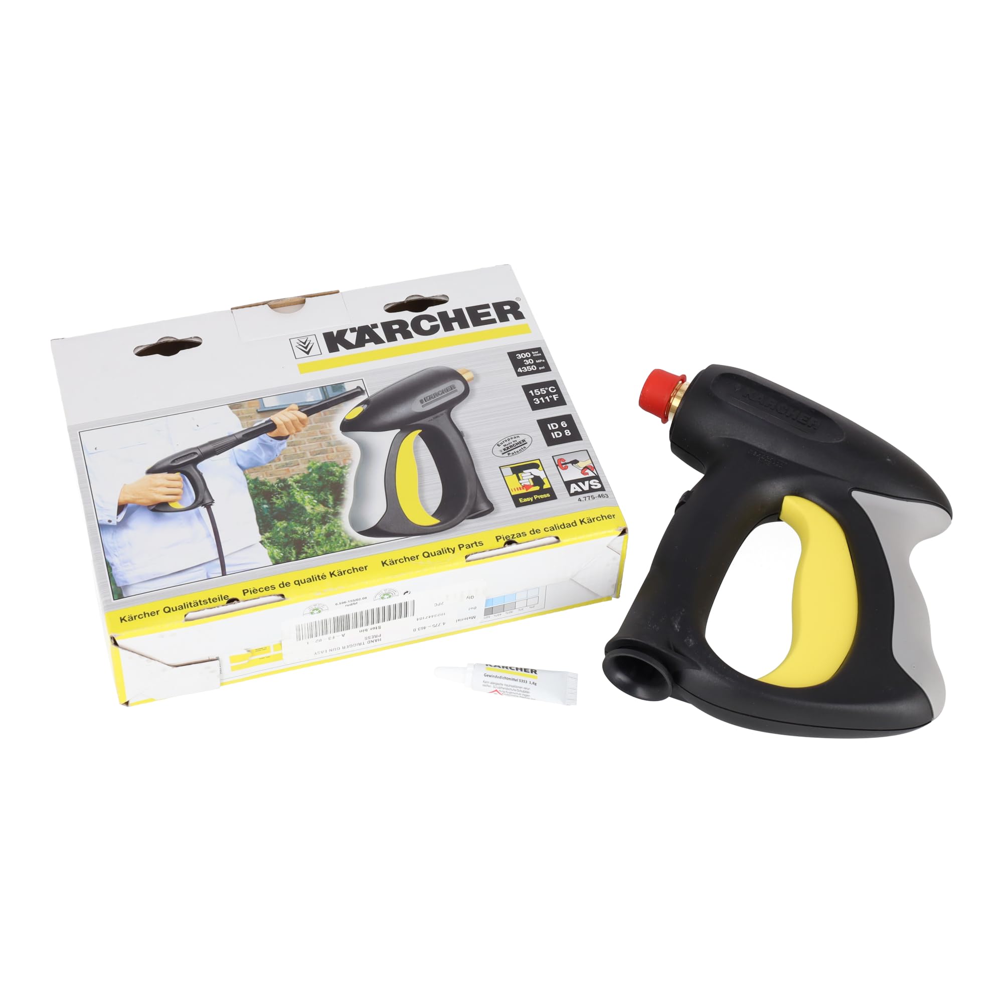 sparefixd Pistola de gatillo de alta presión de fácil presión para adaptarse a la lavadora a presión Karcher