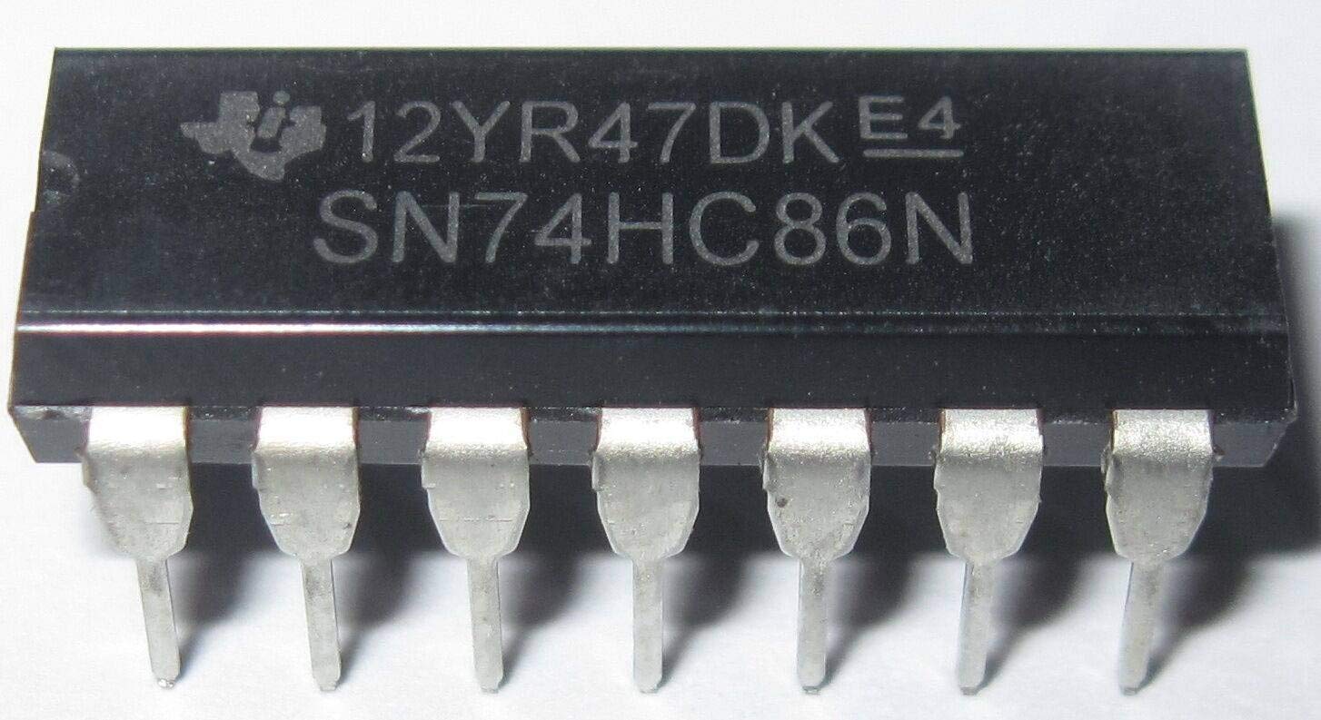 74HC86 Quad 2 - Input EXOR Gate IC DIP - 14 Package - Pack Of 2