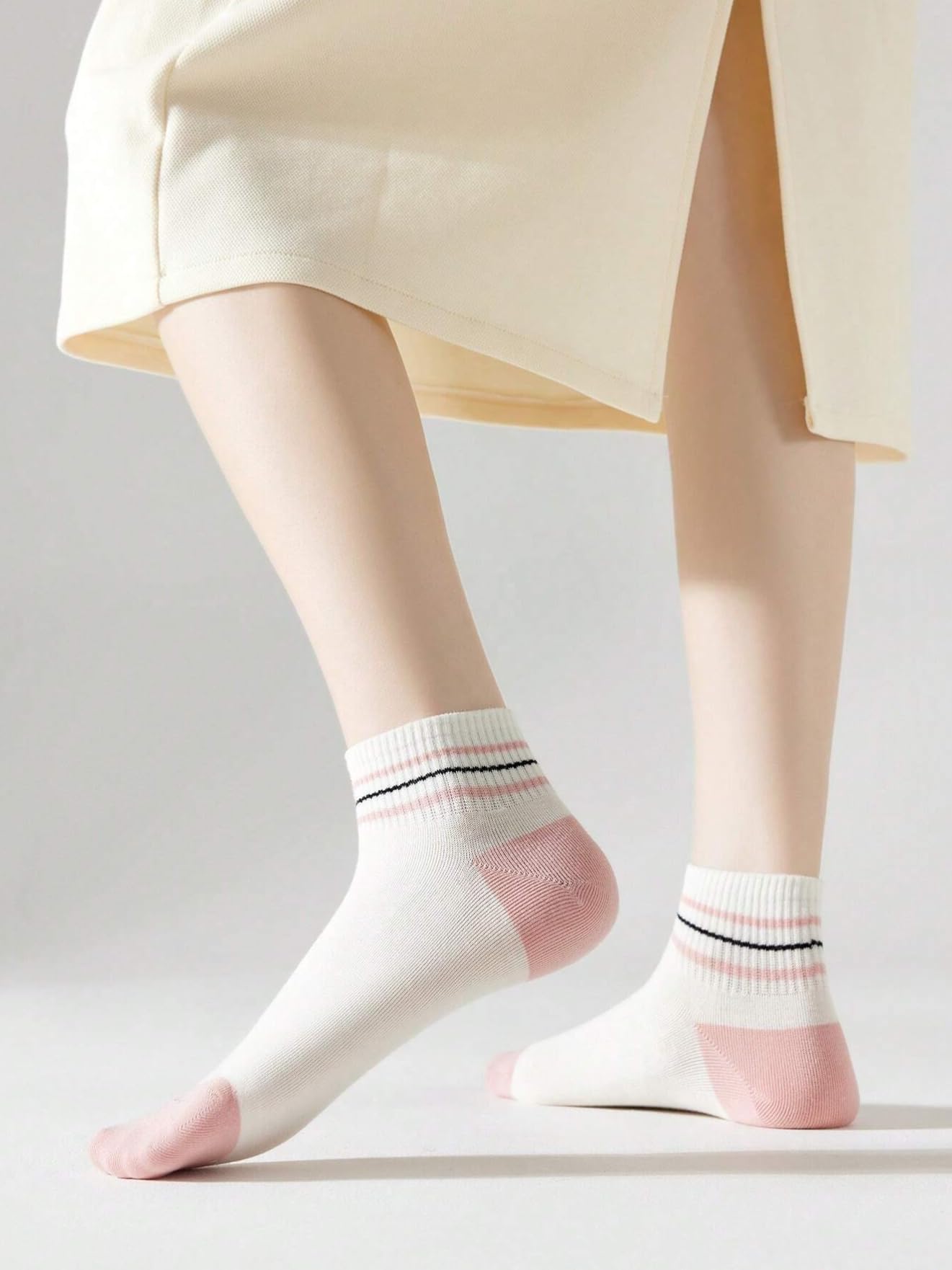 SWEET CABOODLES Women's Ankle Length Socks | Pack of 5 | Breathable & Odor-Free - Image 3 thumbnail