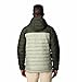 Columbia Men's Powder Lite II Hooded Jacket, Safari/Greenscape, Medium