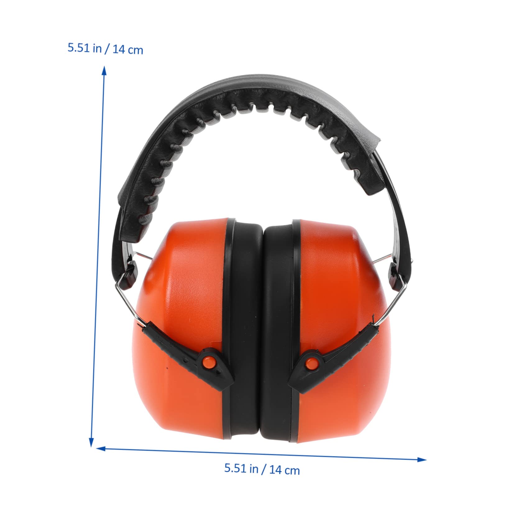 BUTIFULSIC 1pc Noise Canceling Headphones Factory Safety Ear for Noise Reduction Hearing Headphones Noise Cancelling Ear Muffs Headsets Black Abs