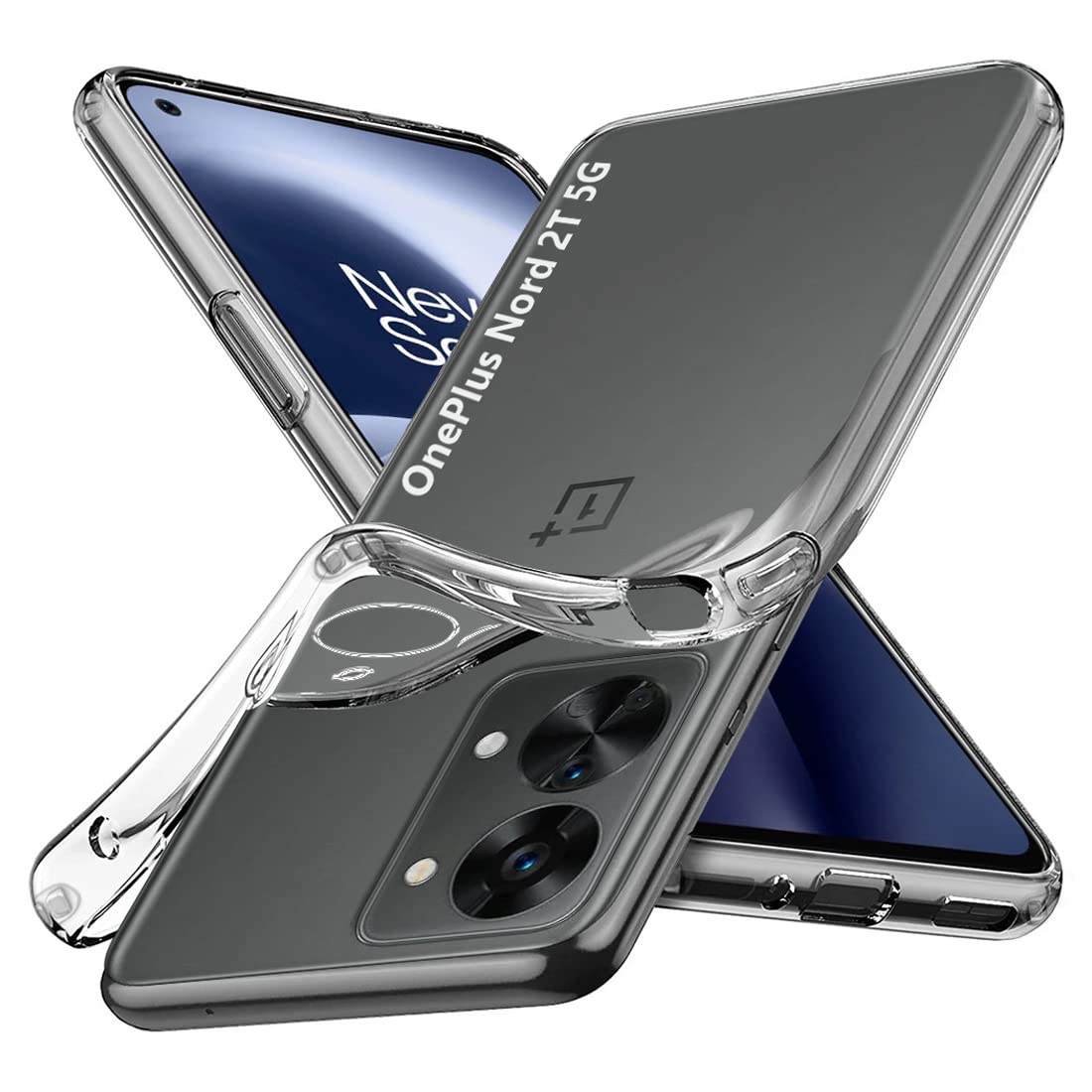 Fashionury Shockproof Crystal Clear OnePlus Nord 2T 5G Back Cover Case | 360 Degree Protection | Transparent Silicone Back Cover Case for OnePlus Nord 2T 5G (B0B6FBMZDB) Amazon Price History, Amazon Price Tracker