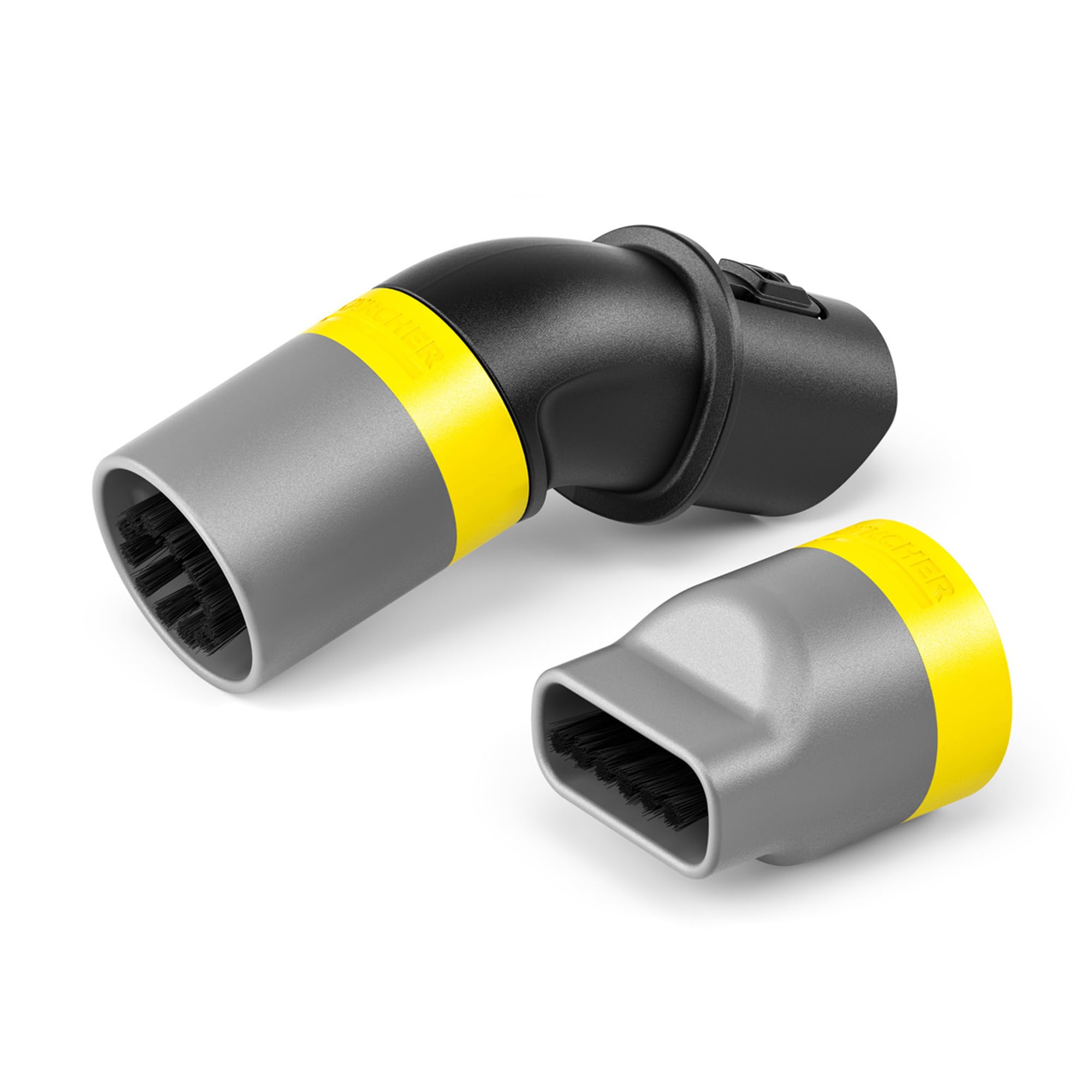KÄRCHER Shoe!Cleaner SE 3-18 Compact, accessorio originale per aspirapolvere Kärcher, pulizia di scarpe sportive e per il tempo libero, senza gocciolamento, setole morbide, funzione di risciacquo