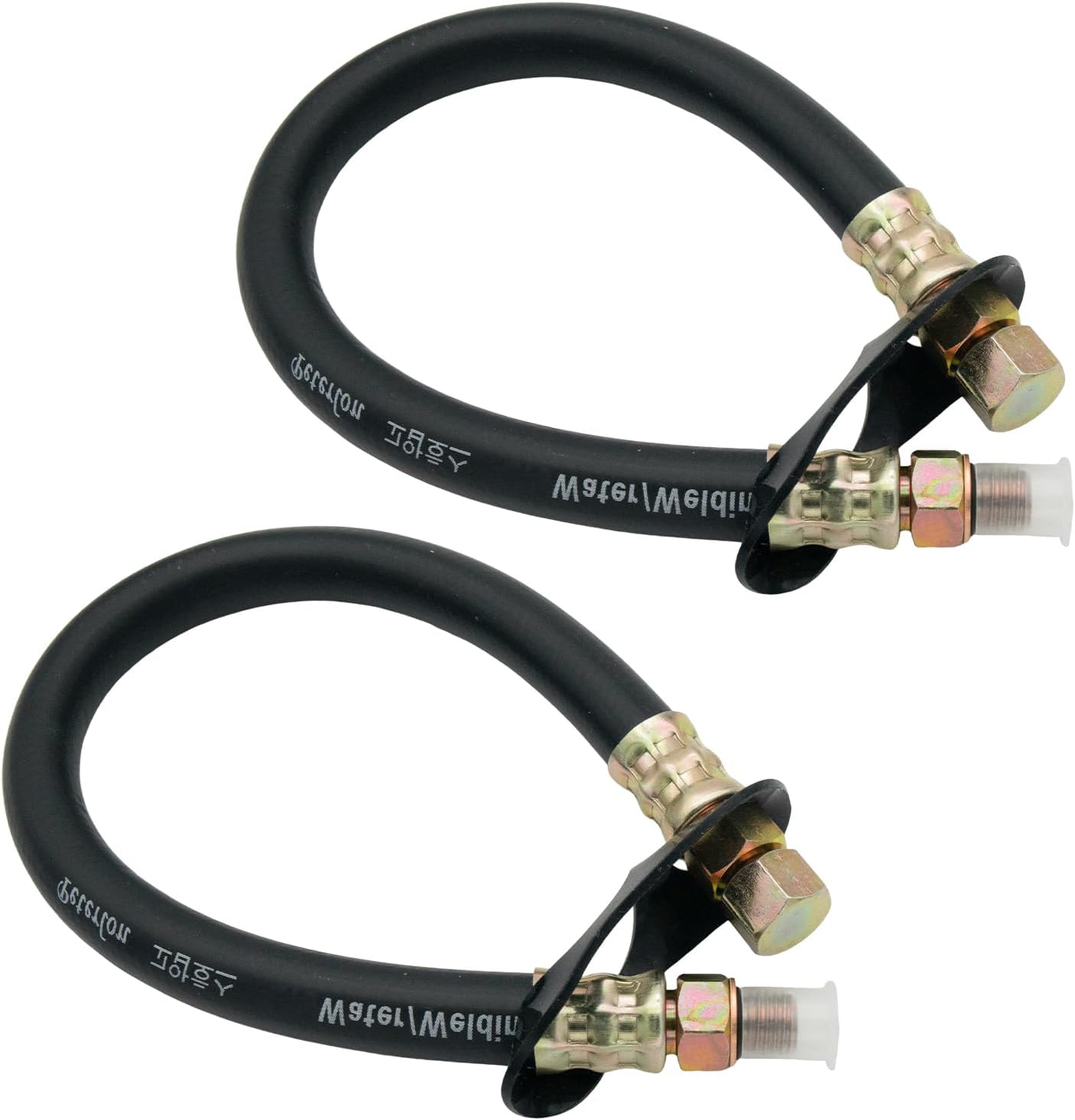 HON1010 10 mm Engine Drain Oil Changing Hose 14" Length Oil Drain Aid Tool Compatible With Hon-da GX100, GX120, GX160,Black (2 PCS)