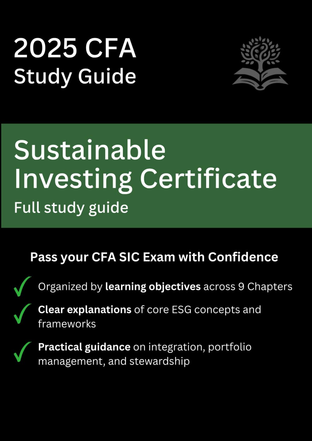 CFA Sustainable Investing Certificate (CFA SIC) Full Study Guide 2025 (CFA ESG Investing (Sustainble Investing Certificate) Study Guide 2026)