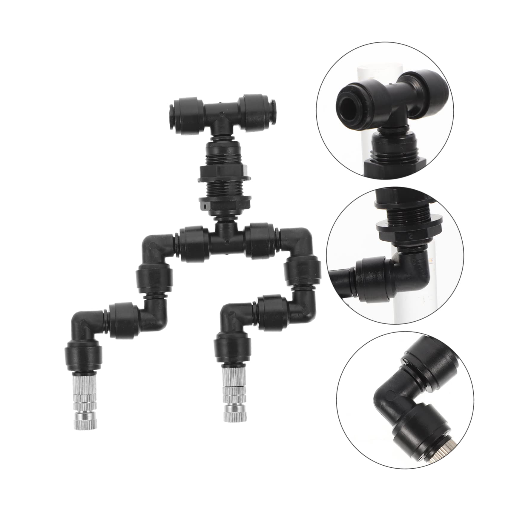 INOOMP 4piezas Rociador De Para Terrarios De Reptiles Cabezal De Pulverización Para Paisajismo Diseño y Instalación Para Humidificar y Enfriar Entornos Reptilianos