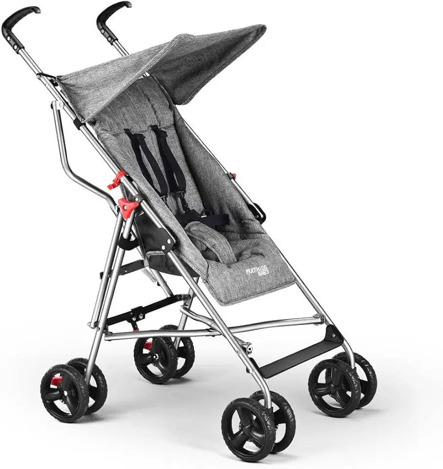 Carrinho Guarda-Chuva Pocket 15kg Cinza Multikids Baby - BB328