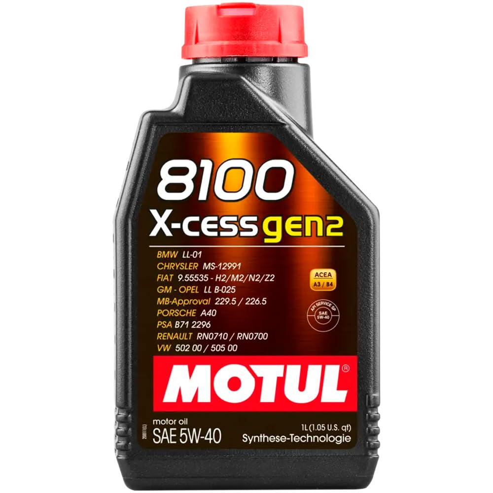 Kit d'inspection avec 7 litres d'huile moteur 8100 X-CESS GEN2 5W-40