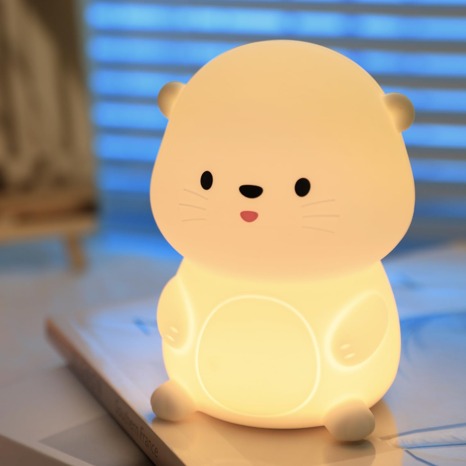 Amazon.co.jp : Bestfaith かわいいカワウソナイトライト、LED