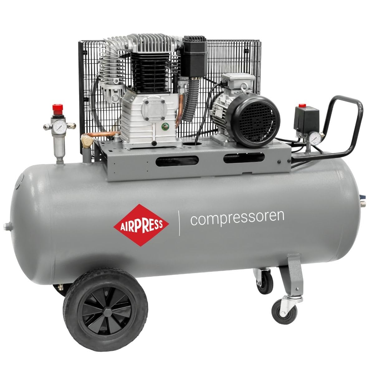 BRSF33 ® ölgeschmierter Compresor De Aire Comprimido HK 650 – 200 (4 KW, 11 bar, 200L Caldera, 400 V) Gran pistón de Compresor