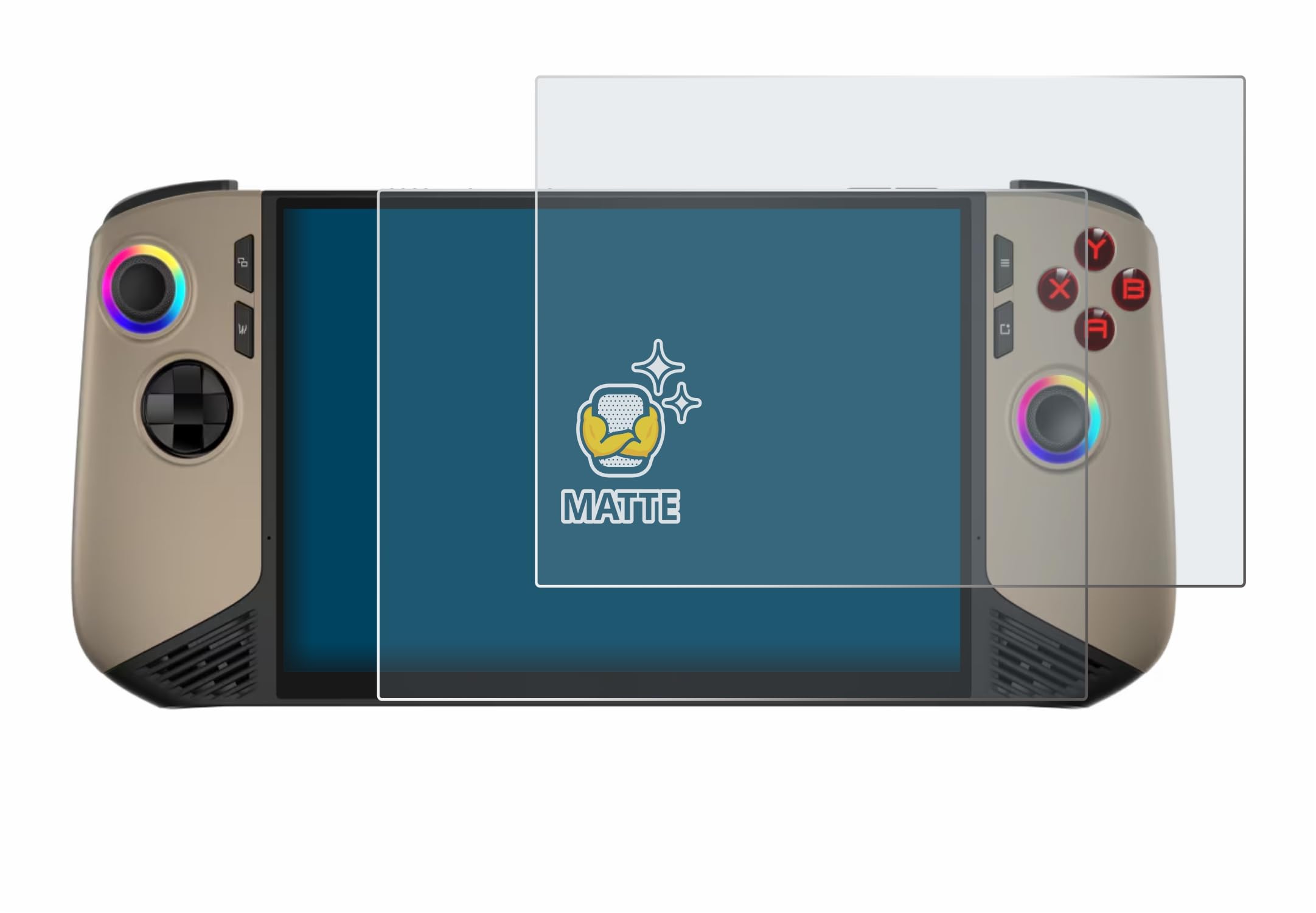 brotect Screen Protector Anti-Glare Compatible with MSI Claw 8 AI+ (2 Pack) Screen Protector Matte, Anti-Fingerprint Protection Film