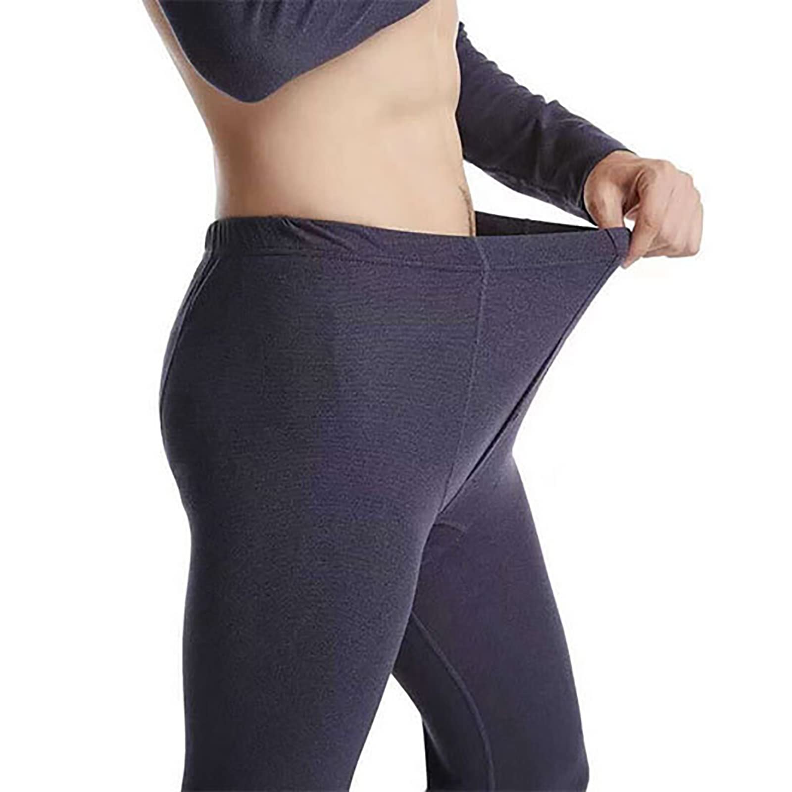 WHSPORT Ropa Interior Térmica Hombre, Camiseta Térmica Hombre Deportes Ropa Interior Funcional Conjuntos Térmicos Termo Invierno Otoño con Muy elástica para Running Esquí Ciclismo Fitness
