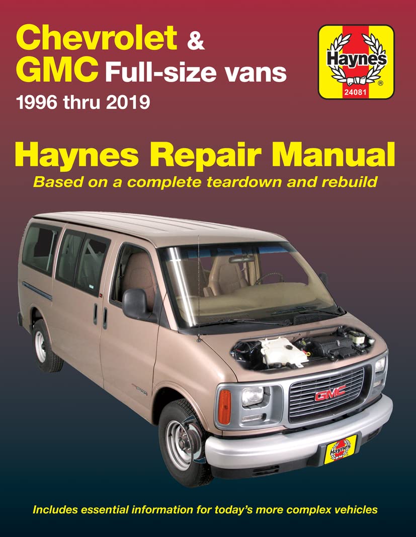 Haynes Chevrolet Express & GMC Savana petrol vans (96-19) Manual (Paperback)