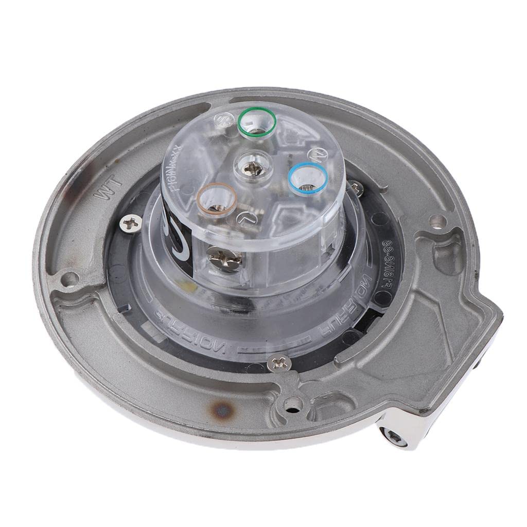 Milageto Enchufe de Acero Inoxidable de 16 Amperios Y 250 V para Conexión a Tierra de Embarcaciones Y Vehículos Recreativos.