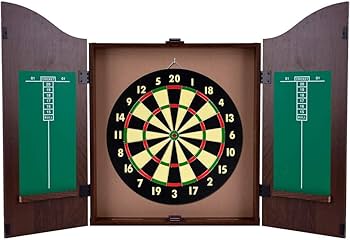 Amazon.co.jp: King's Head ダーツボードキャビネットセット ダーク Amazon.co.jp: King's Head ダーツボードキャビネットセット ダーク