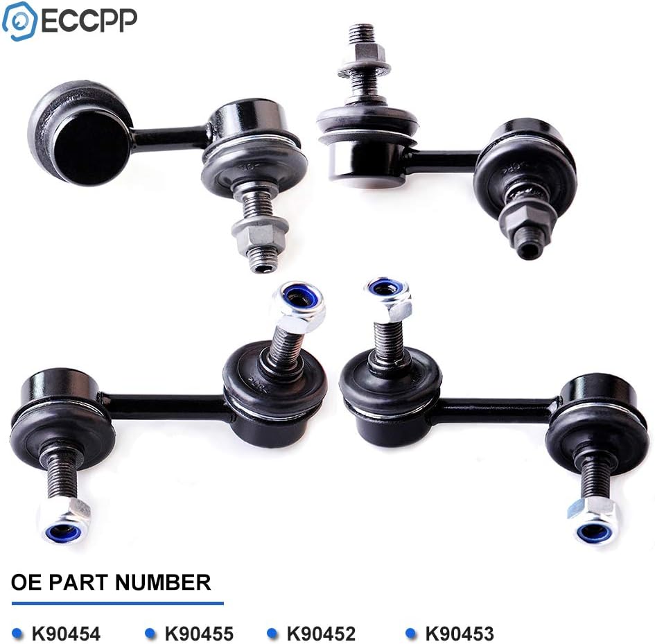 ECCPP Sway Bar Link Kit 2001 2002 2003 2004 2005 For EL 2001 2002 2003 2004 2005 for Honda Civic - Front Sway Bar End Links Rear Sway Bar End Links Rear Sway Bar End Links