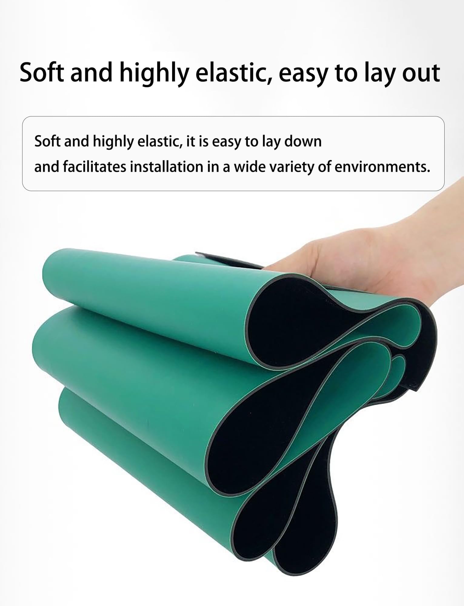 Alfombrilla de soldadura antiestática, resistente al calor, para reparación de teléfonos y electrónica, alfombrilla duradera para banco de laboratorio de 70 x 1000 cm