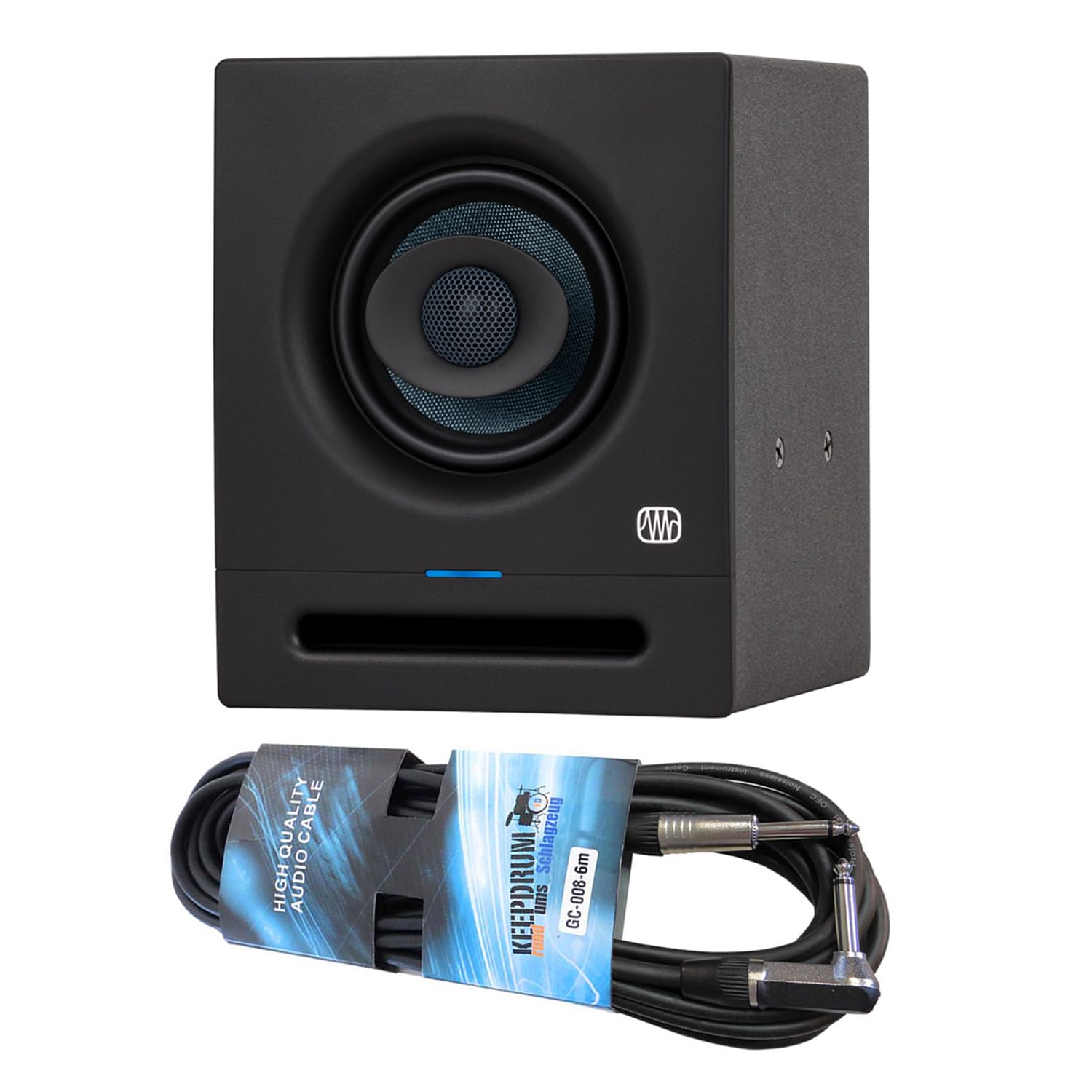 Presonus Eris Pro 4 Haut-parleur actif pour moniteur de studio avec câble jack Keepdrum