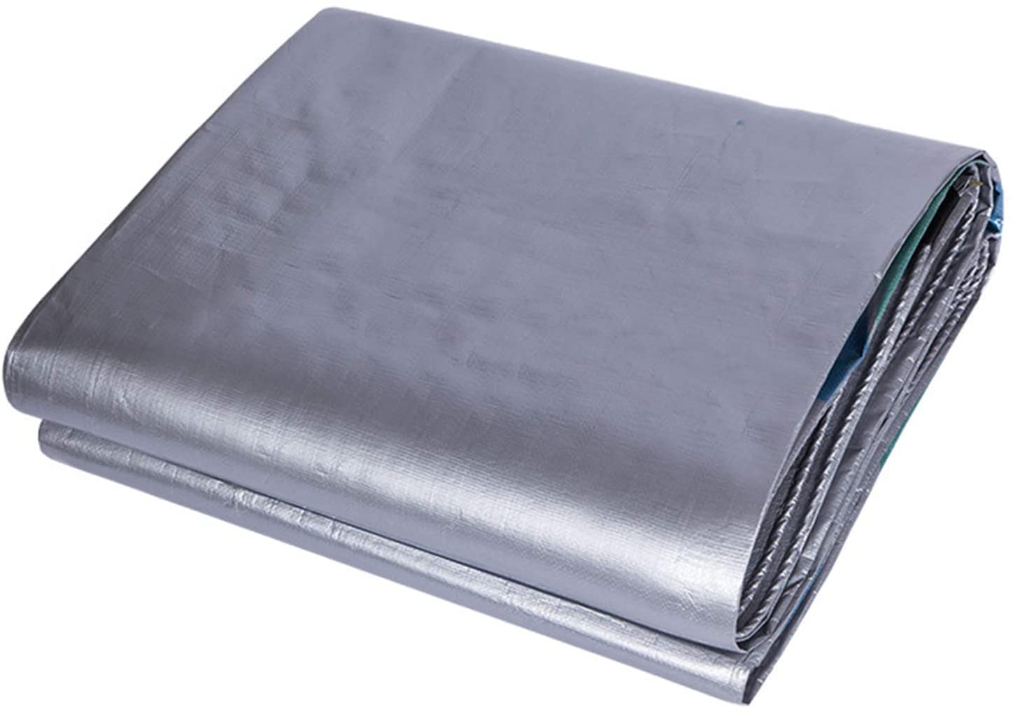 Lona cubierta impermeable 1x1m heavy duty de polietileno con ojales metálicos para exterior