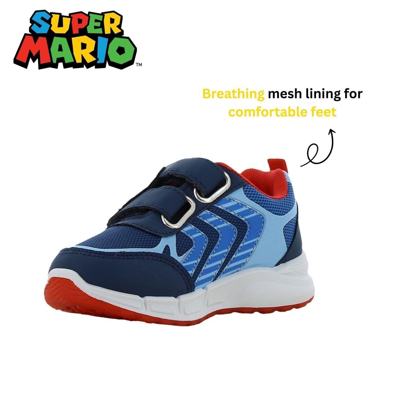 Leomil Super Mario Zapatillas Niño con Luces Deportivas