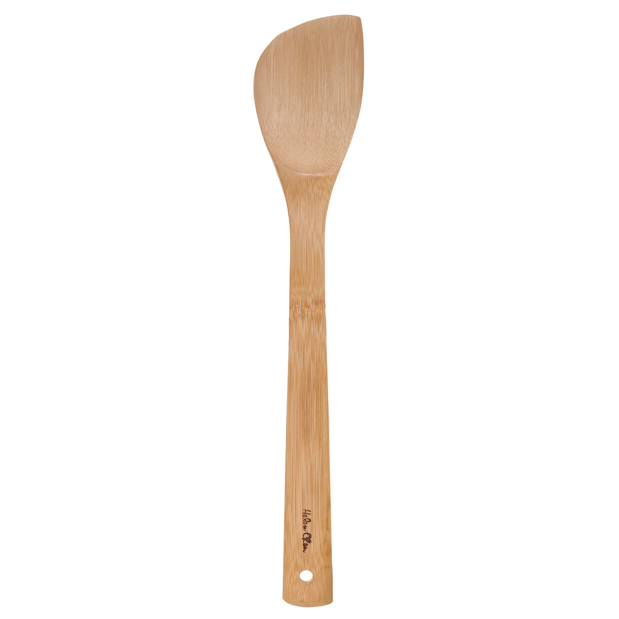 Helen’s Asian Kitchen Stir Fry Spatula and Cooking Utensil, Natural Bamboo, 15-Inch