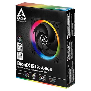 Amazon.com: ARCTIC BioniX P120 A-RGB - PC Fan, 120mm Case