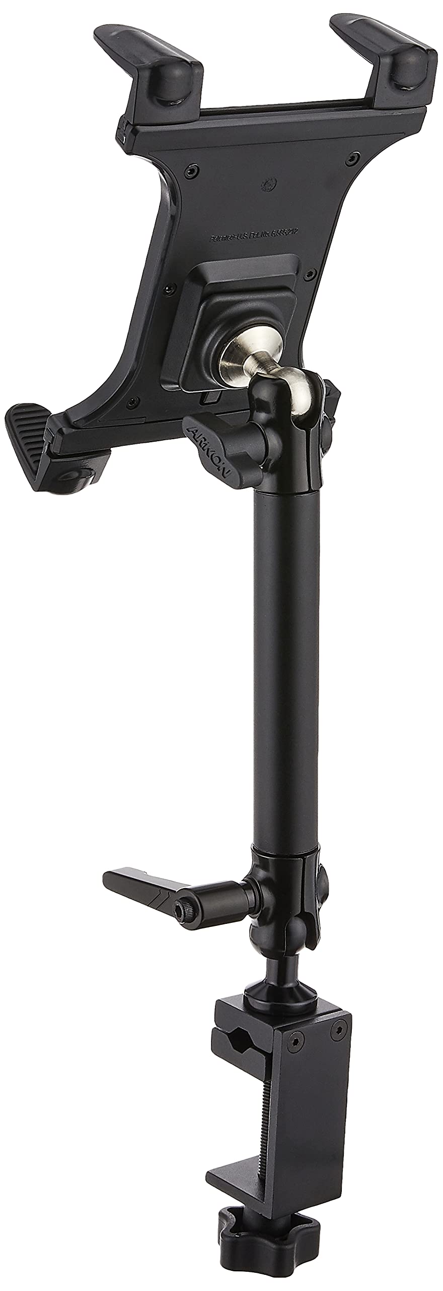 ARKON Soporte de abrazadera resistente para tablet para escritorios o cintas de correr para iPad Pro, iPad Air, iPad